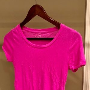 Women’s Size XXS J Crew Pink T-Shirt